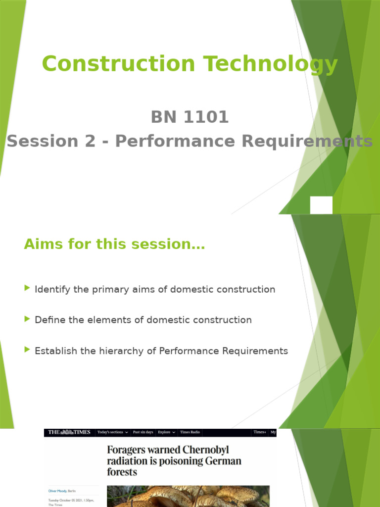 Domestic Construction Performance Requirements | PDF | Building ...