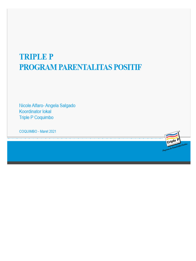 Triple P | PDF