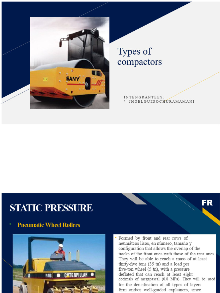 Types of Compactors Explained | PDF