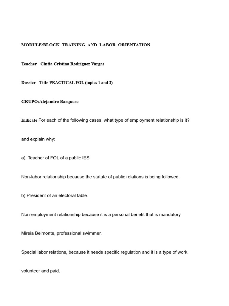 Module - Block Training and Job Orientation | PDF | Employment | Salary
