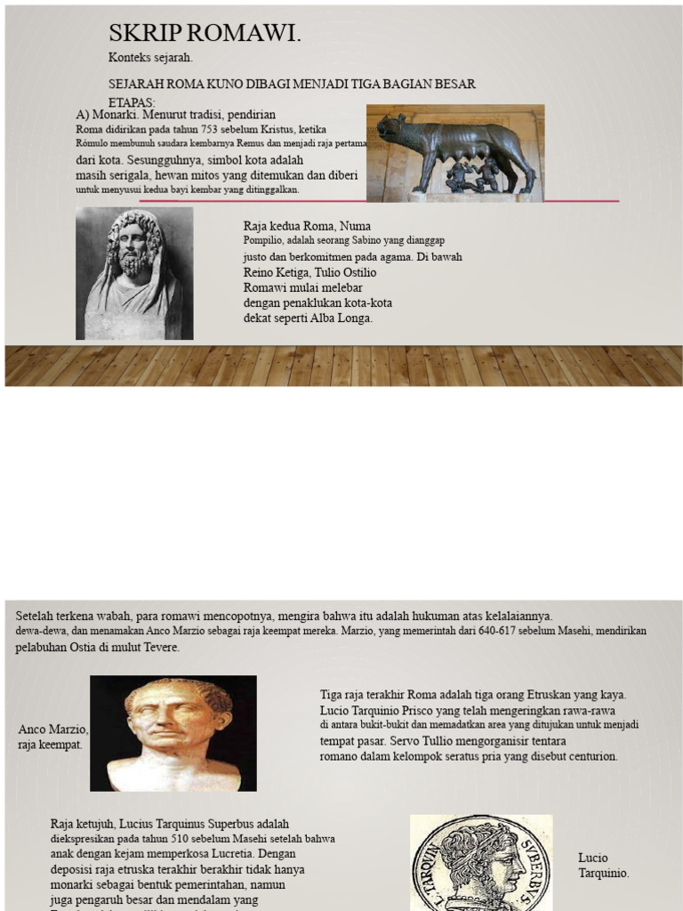 Sejarah dan Tulisan Romawi Kuno | PDF
