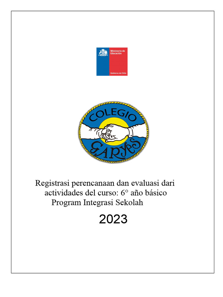 Rencana dan Evaluasi Program Integrasi Sekolah | PDF