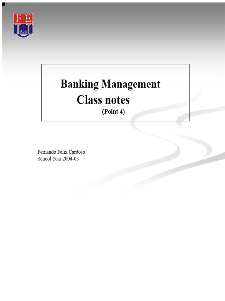 Banking Risk Management Overview | PDF | Market Liquidity | Risk