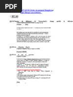 Format et structure des fichiers MT940 et MT103 | PDF | Bancaire ...