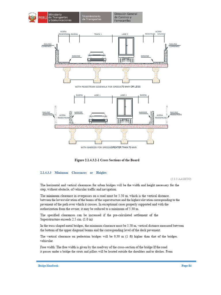 Bridge Section | PDF | Sidewalk | Bridge