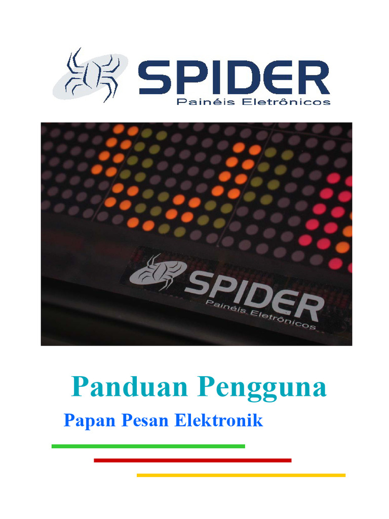 Panduan Instalasi Panel Spider Elektronik | PDF