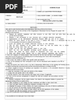 Teacher Work Capabilities Checklist | PDF | Physical Therapy | Employment