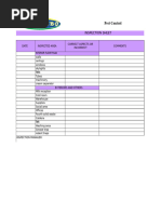 Fumigation Record Template | PDF