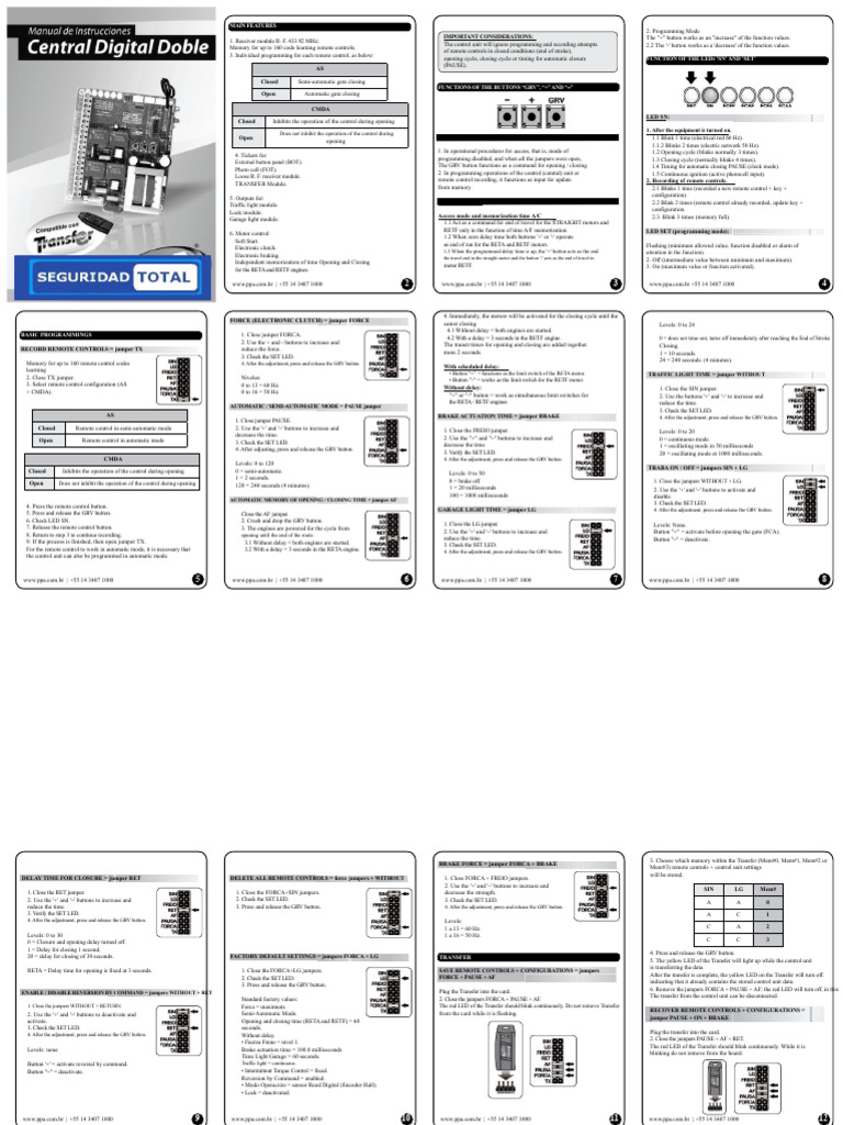 Remote Control Programming Guide | PDF | Remote Control | Electrical ...