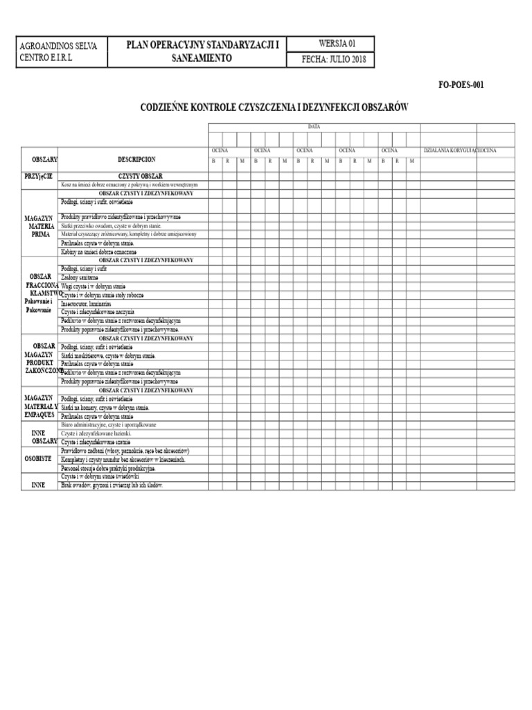 Format POES | PDF