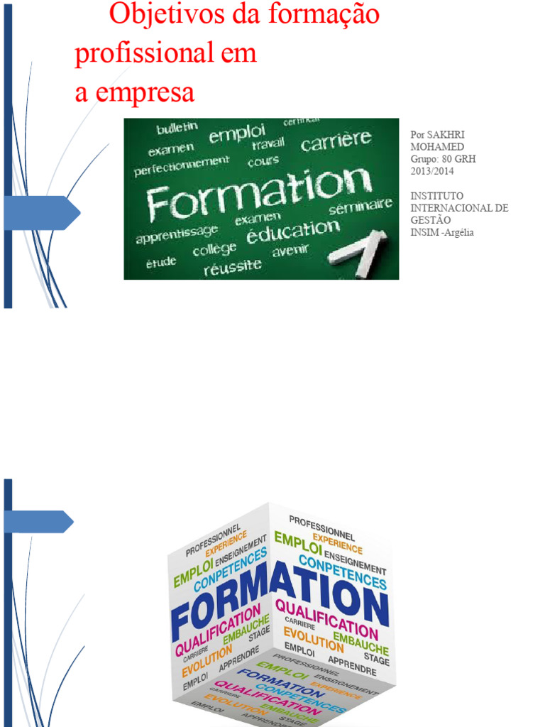 Formação Profissional na Argélia: História e Desafios | PDF ...
