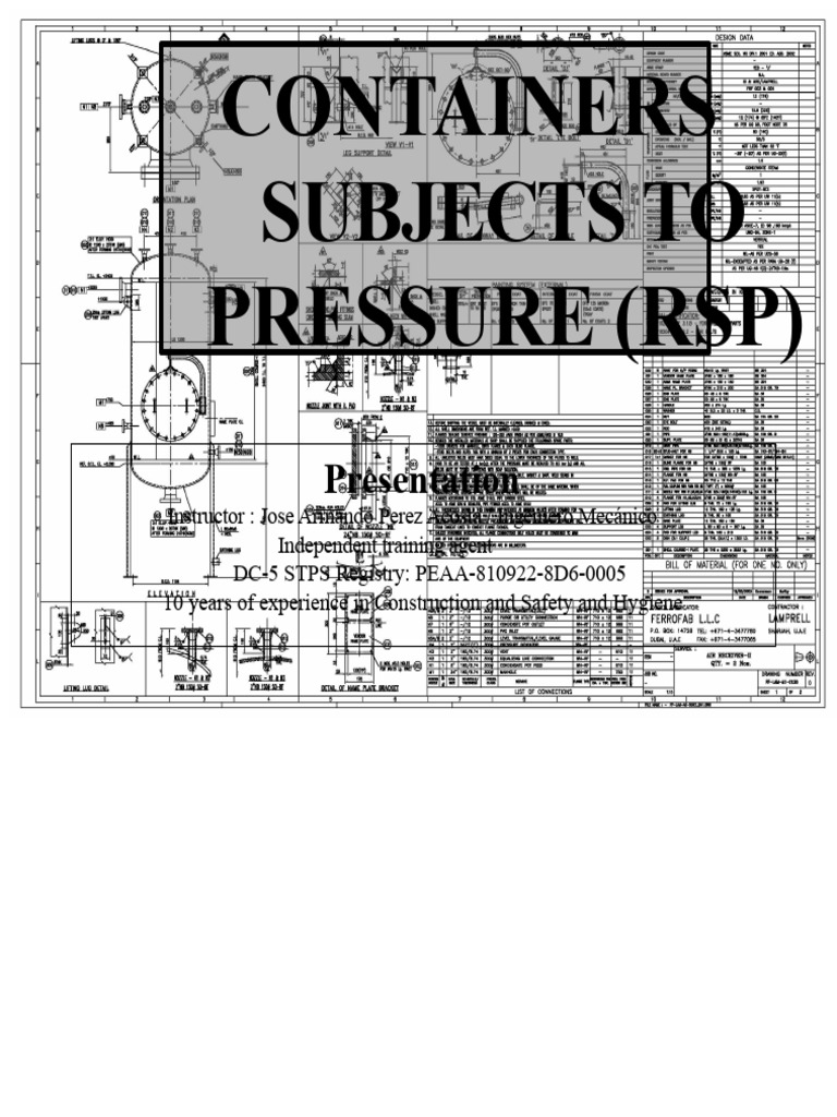 Safety Standards for Pressure Vessels | PDF | Boiler | Gases