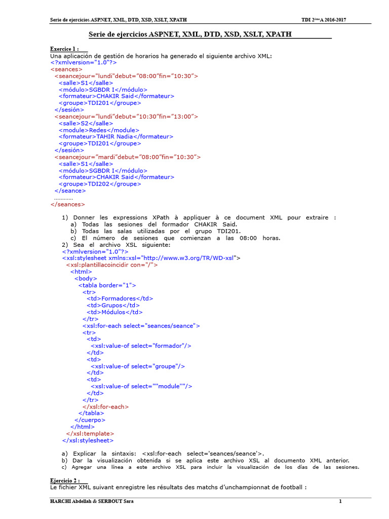 Tarea Aspnet | PDF | Xml | X camino
