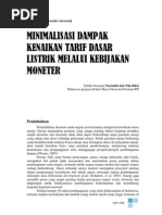 Download Minimalisasi Dampak Kenaikan Tarif Dasar Listrik Melalui Kebijakan Moneter by idiom rerder SN95527810 doc pdf