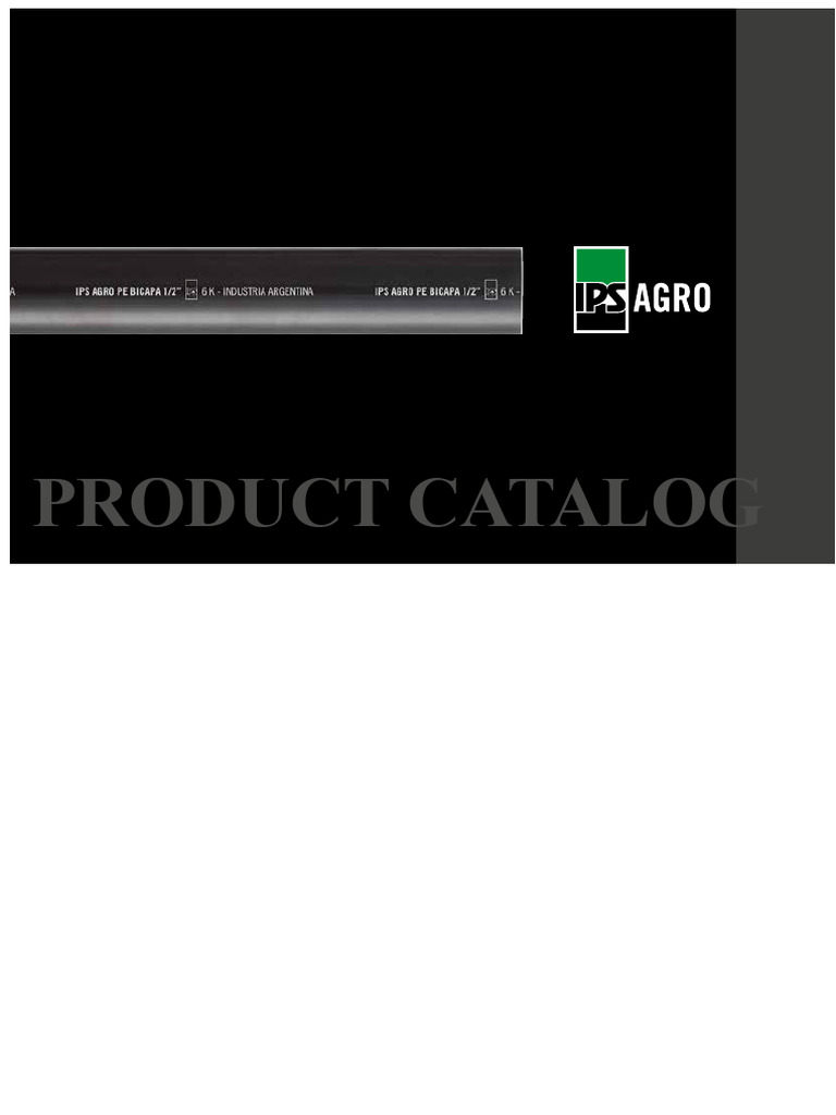 Comprehensive IPS Product Catalog | PDF | Pipe (Fluid Conveyance ...