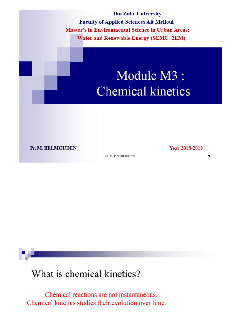 Understanding Chemical Kinetics Basics | PDF | Reaction Rate | Catalysis
