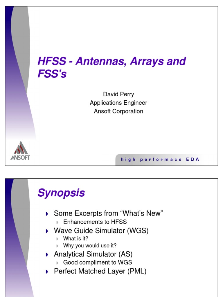 HFSS Antennas Arrays.pdf Waveguide Coordinate System