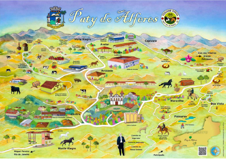 Mapa Caricato Paty Do Alferes PDF | PDF