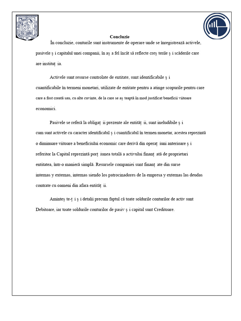 Concluzie | PDF