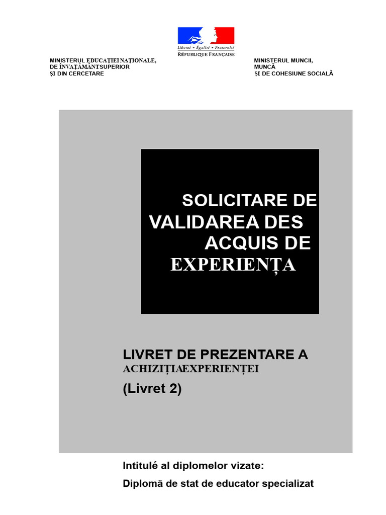 Livret2 VAE | PDF