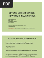 Insuline Index