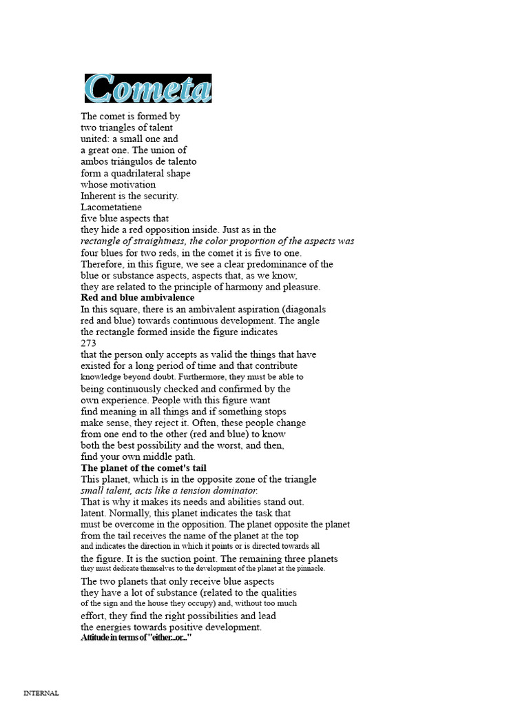 Comet | PDF | Rectangle