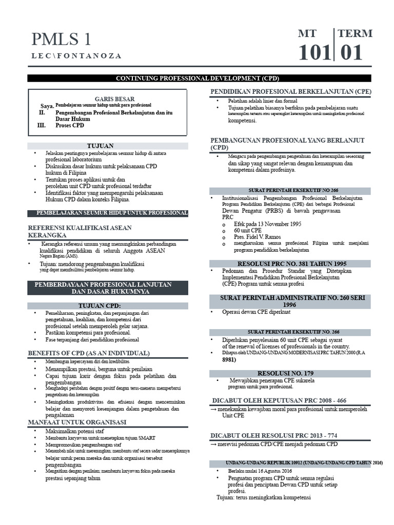 Pmls 1: MT Term | PDF