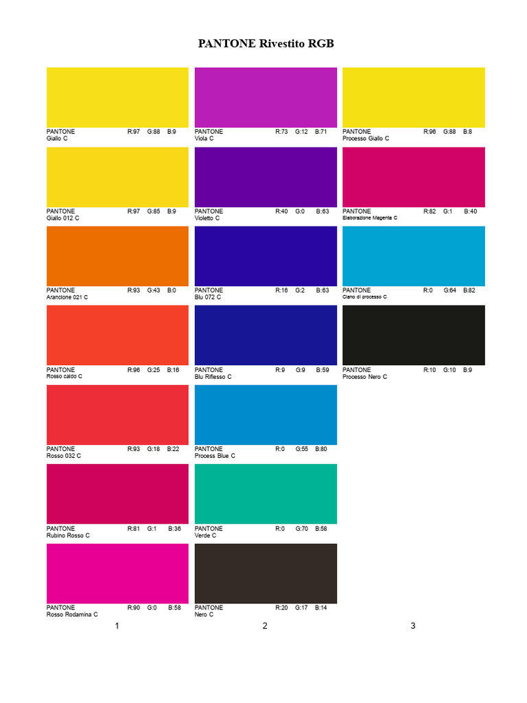 Pantone PDF | PDF