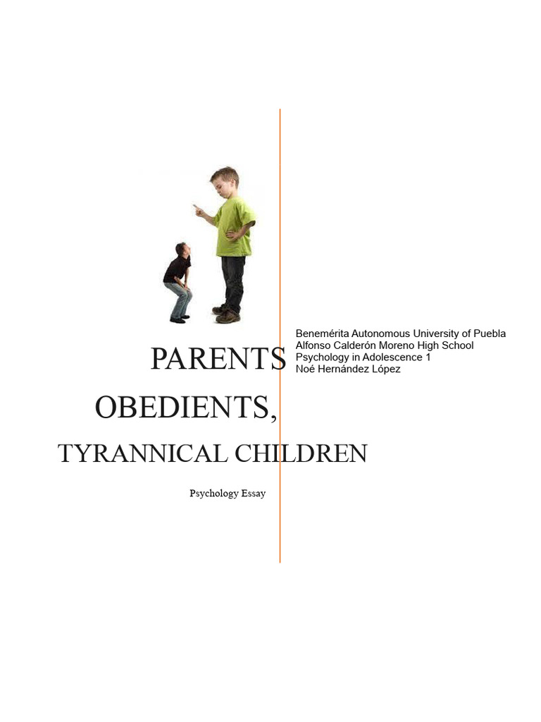 Parenting Styles and Child Behavior Insights | PDF | Behavioural ...