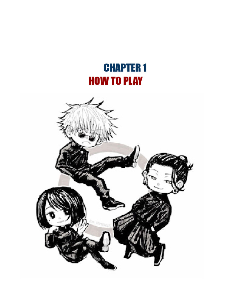 Jujutsu Kaisen RPG Gameplay Guide | PDF | Dice | Swordsmanship