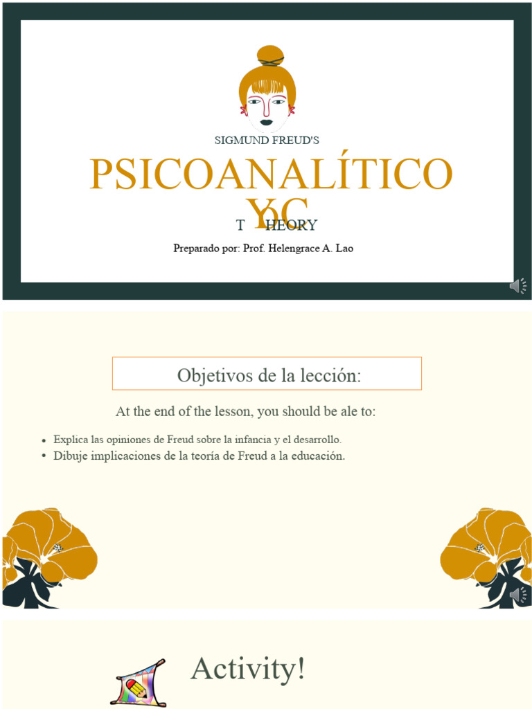 Teoría Psicoanalítica de Freud | PDF | Complejo de Edipo | Sigmund Freud