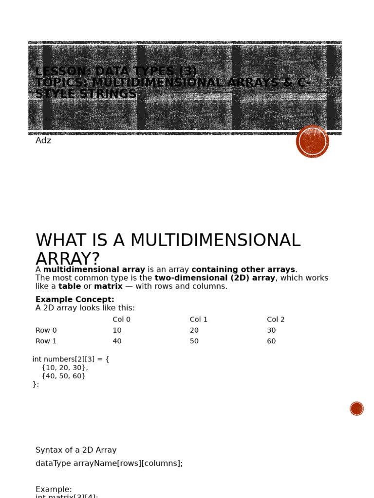 Final Lesson 04 Com Prog Information Technology | PDF | String ...