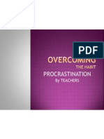 Procrastination: by Teachers