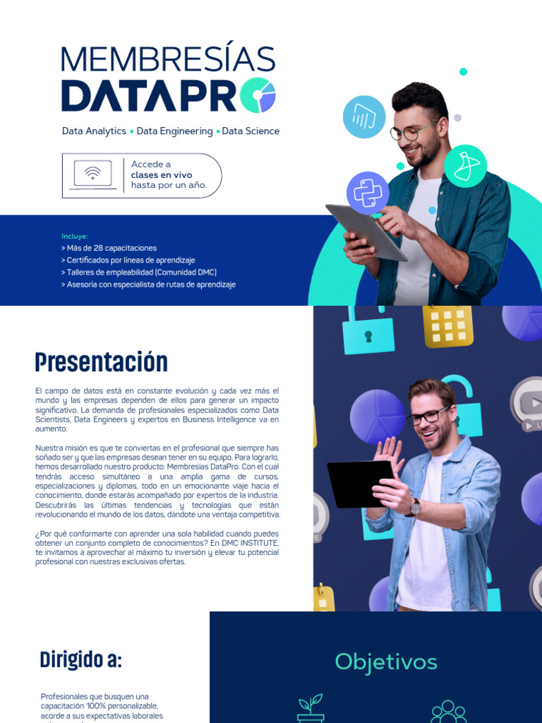 Membresías DataPro: Capacitación en Datos | PDF | Economias | Business