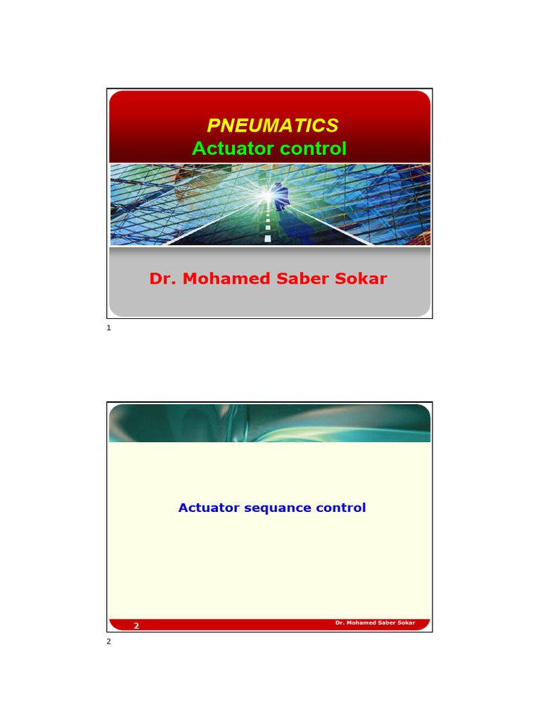 Pneumatic Actuator Control Techniques | PDF | Valve | Actuator