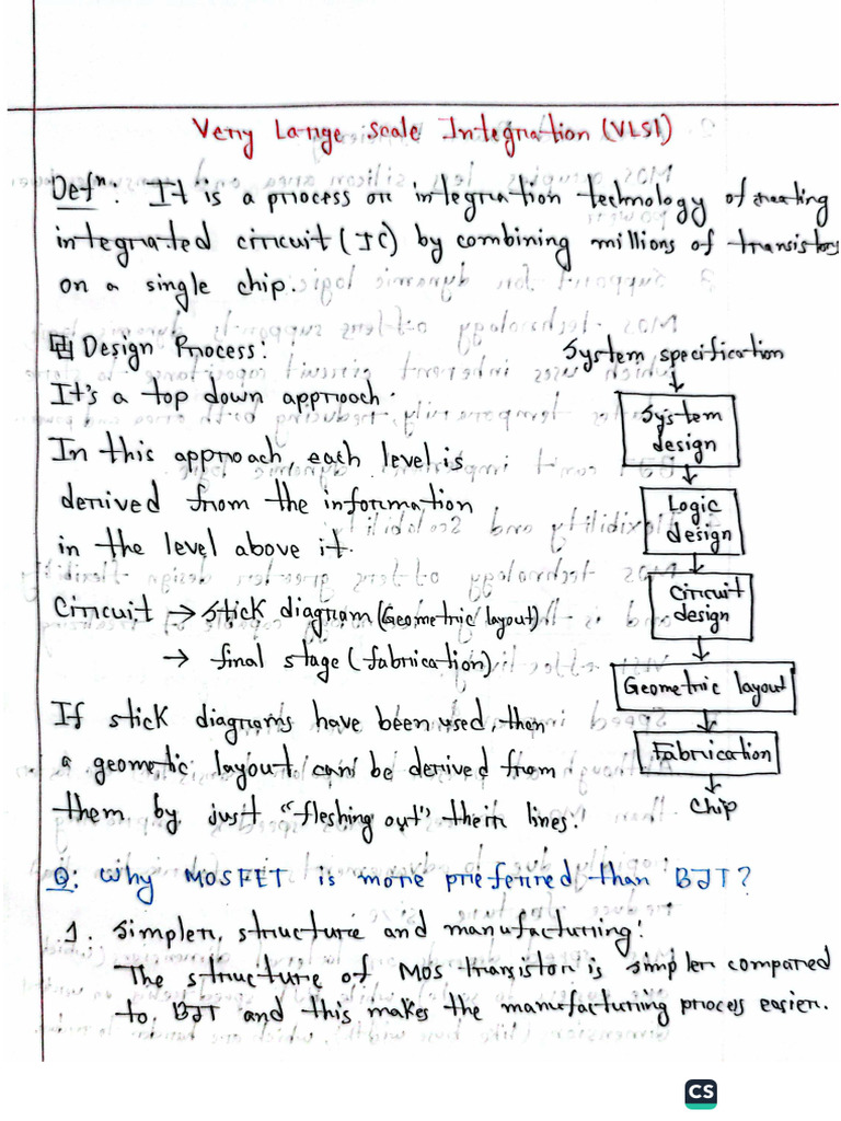 VLSI Note | PDF