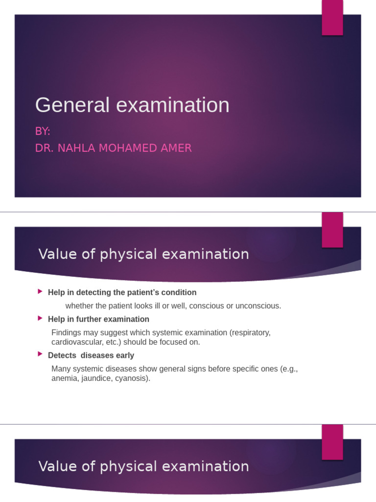 Importance of Physical Examination | PDF | Liver | Medical Specialties