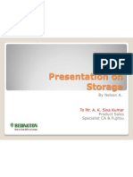 Storage PPT in Redington PVT