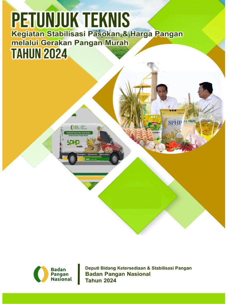 FINAL Petunjuk Teknis Kegiatan SPHP Melalui GPM Tahun 2024 | PDF