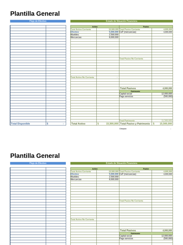 Base Ejercicios | PDF | Hoja de balance | Contabilidad financiera