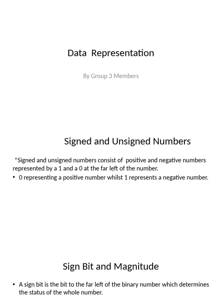 Understanding Signed and Unsigned Numbers | PDF | Computer Engineering ...