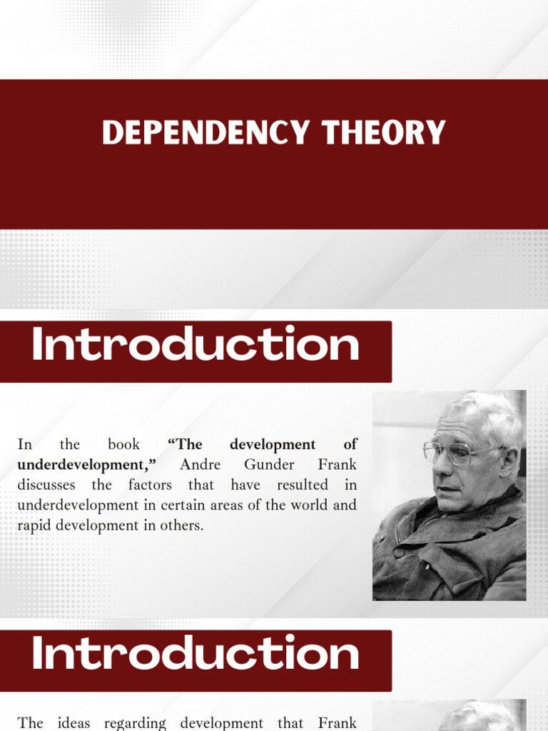 Lesson 2.5 Dependency and World Systems Theory | PDF | Political ...