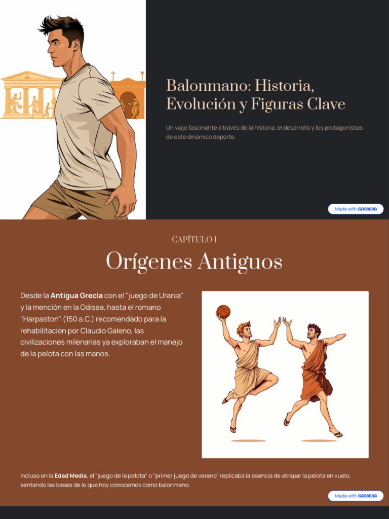 Balonmano Historia Evolucion y Figuras Clave | PDF | Pelota | Alemania