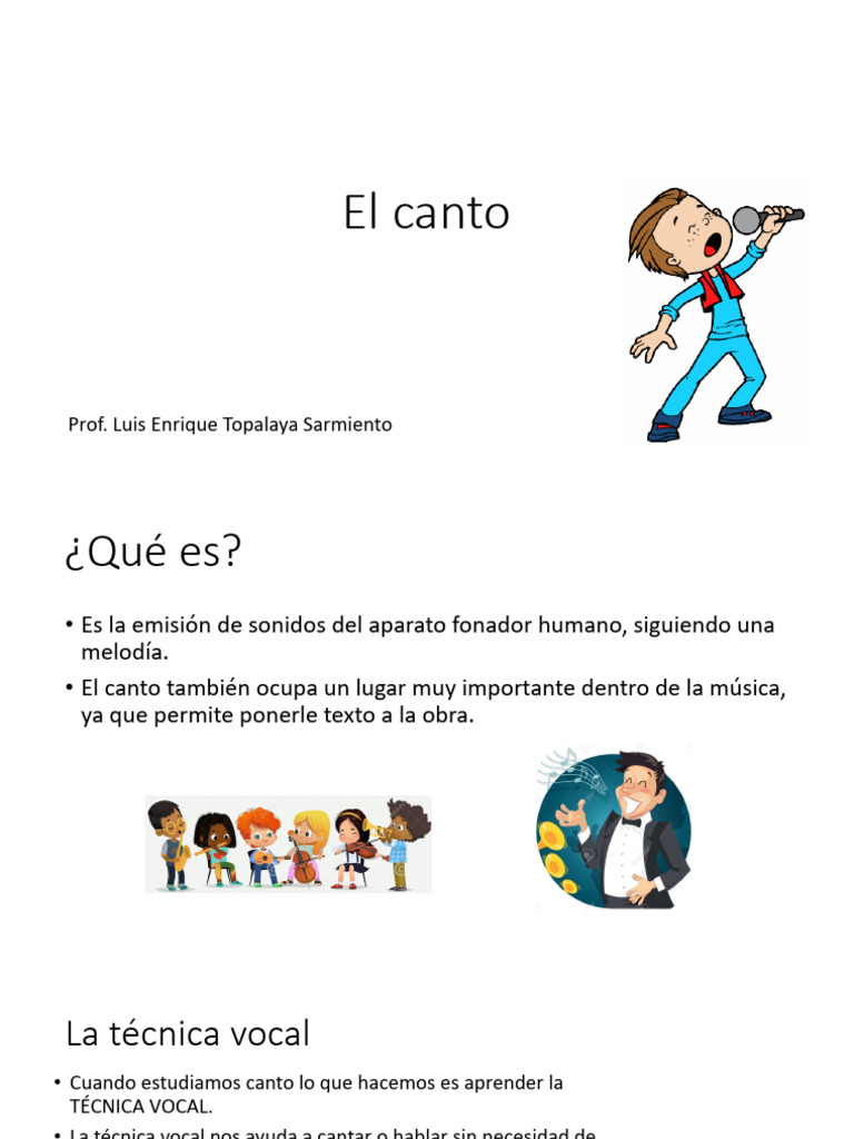 Técnica Vocal y Cuidado de la Voz | PDF | Canto | Laringe