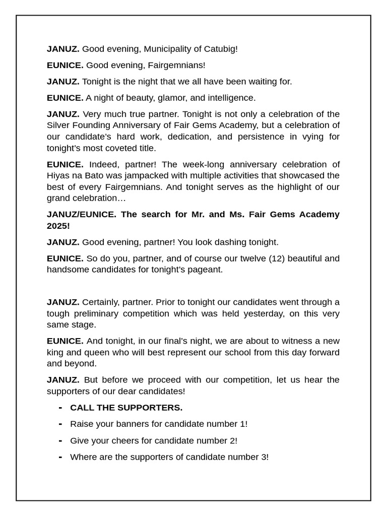SCRIPT | PDF