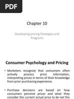 Chapter 10 (Developing Pricing Strategies and Programs)