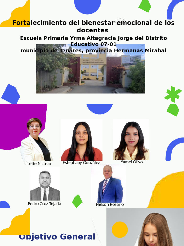 Bienestar Emocional Docente en Tenares | PDF | Enseñando | Maestros