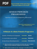 Afasias Primárias Progressivas - Sugestao de Protocolo Diferencial