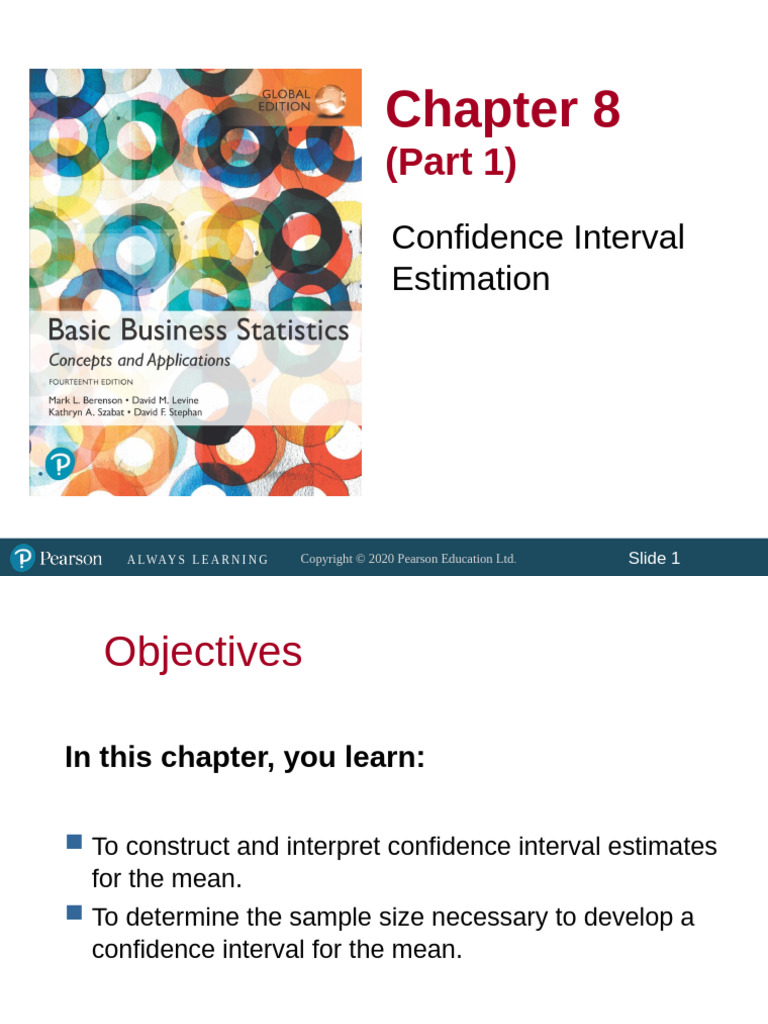 Confidence Interval Estimation Guide | PDF | Standard Deviation ...