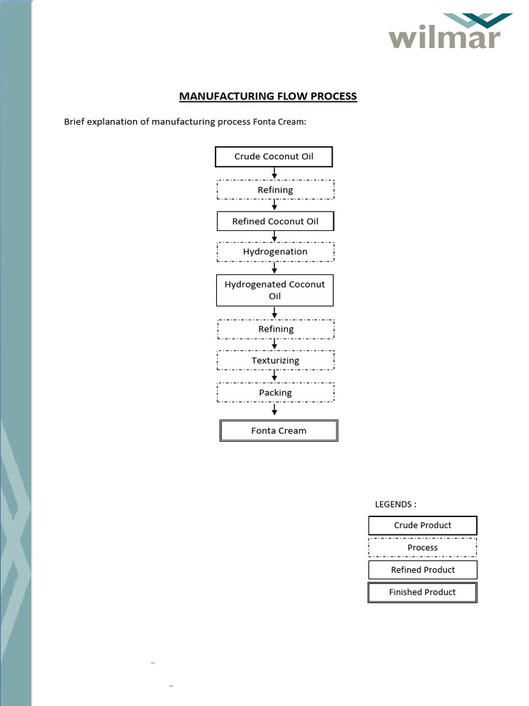 Flow Process Fonta Cream - WICA | PDF